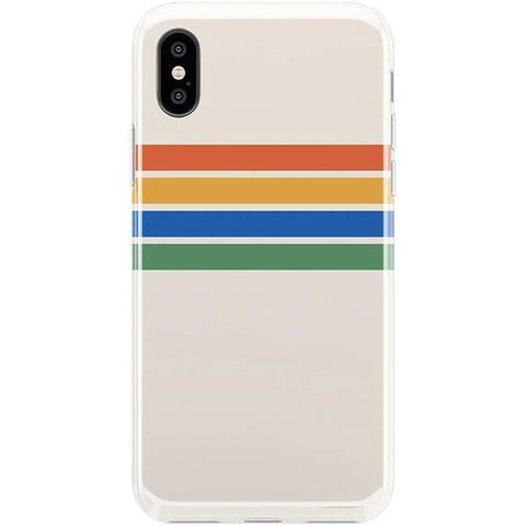 Totally Groovy | Rainbow Stripes Color Block Case