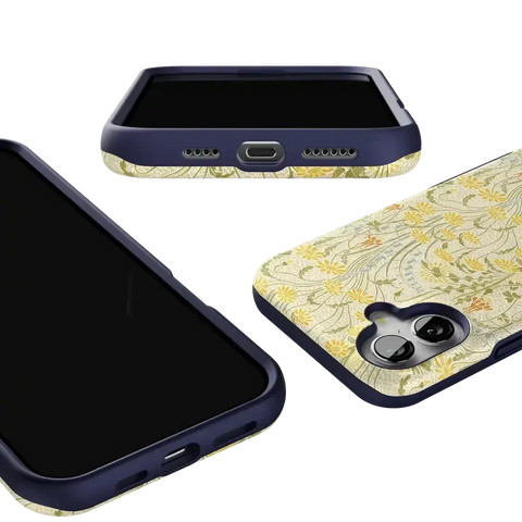 Boho Blooms | Golden Floral Case