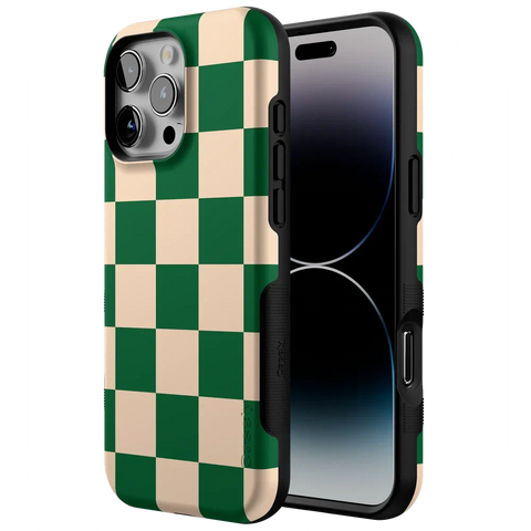 Fit Check | Green Checkerboard Case