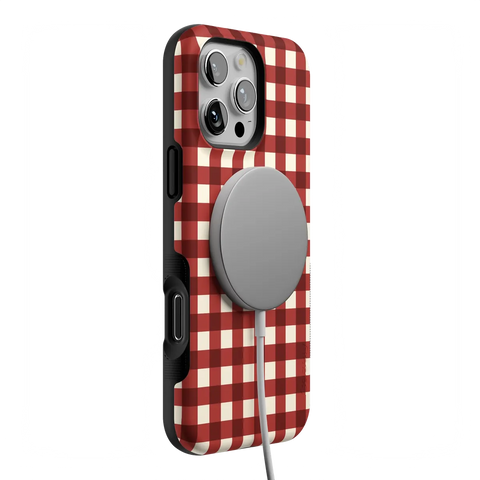 Checked Twice | Red Plaid Case