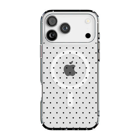 On the Dot | Black Polka Dot Case