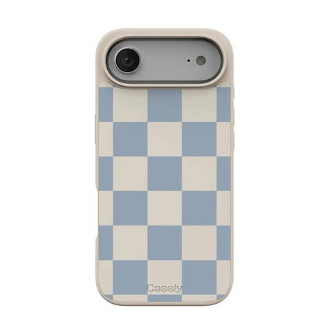 Fit Check | Light Blue Checkerboard Case