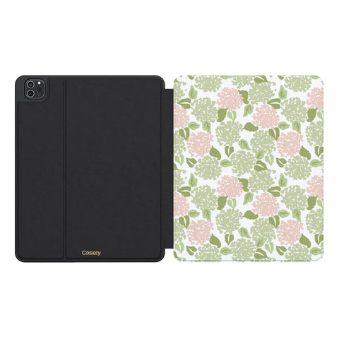 Hydrangea Haze | Floral Garden iPad Case