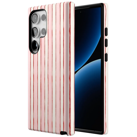 Pretty in Pastel | Blush Stripes Case