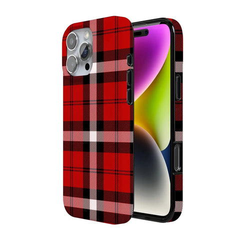 As if! | Red Plaid Case