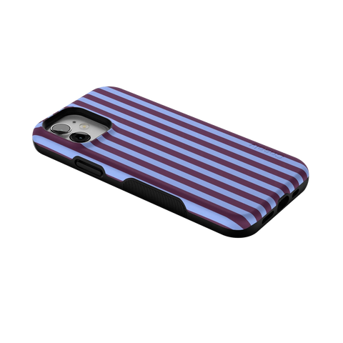 Perfect Stripes | Purple & Blue Stripes Case