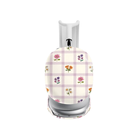 Meadow Check | Floral Gingham AirPods Max Case