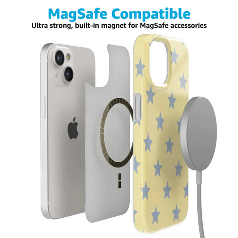 Shine Bright | Butter Yellow Stars Case