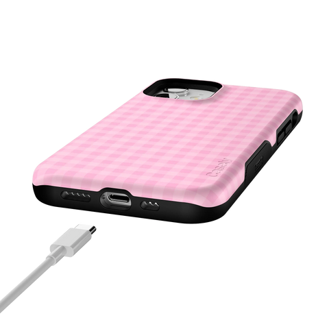 Sweet Jam | Light Pink Gingham Case