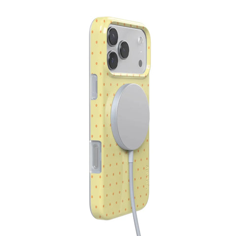 On the Dot | Yellow Polka Dot Case