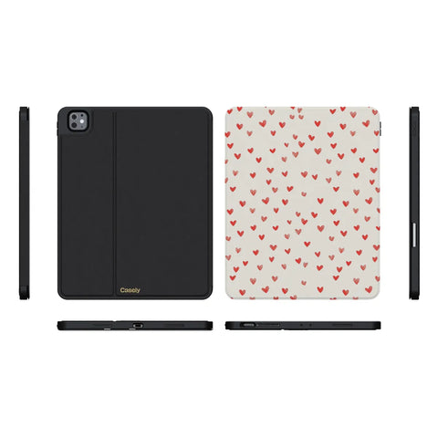 Love Letters | Doodle Hearts iPad Case
