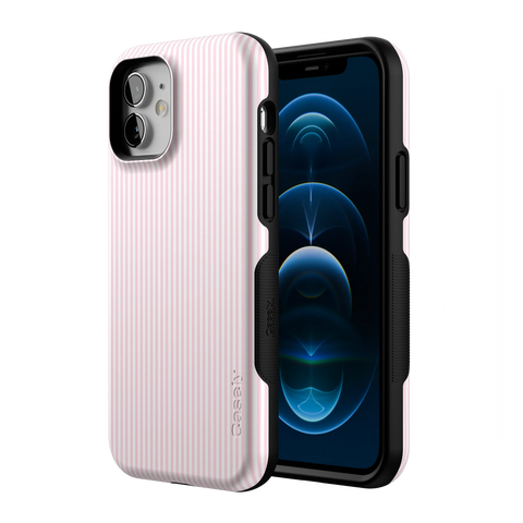 Stripes and the City | Light Pink Pinstripe Case