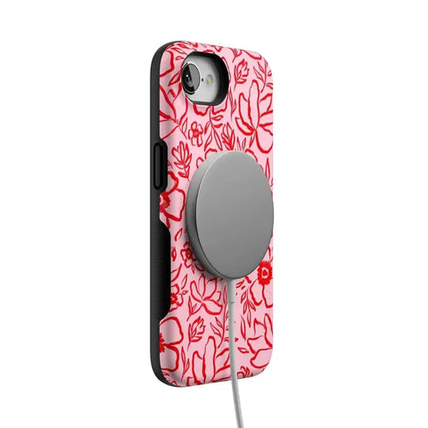 Blush Garden | Floral Doodle Case