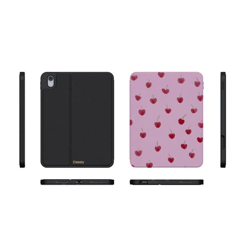 Very Cherry | Painted Cherries iPad Case