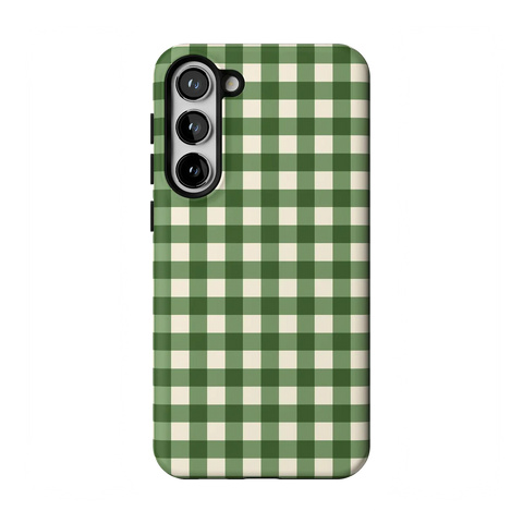 Checked Twice | Green Plaid Case