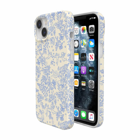 Cupid's Canvas | Periwinkle Floral Case