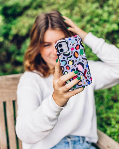 Party Animal | Rainbow Leopard Print Case