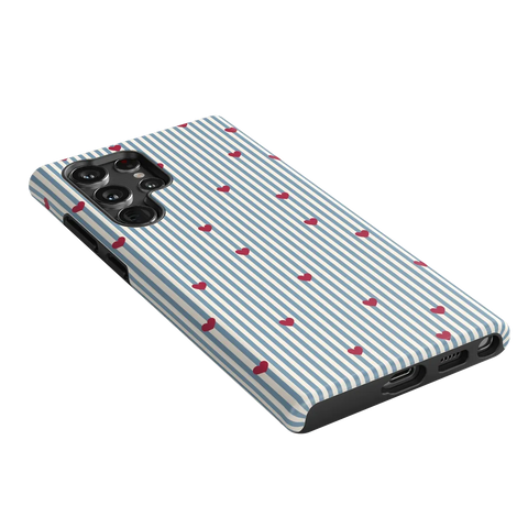 Love Lines | Blue Stripes Case