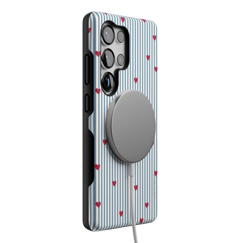 Love Lines | Blue Stripes Case