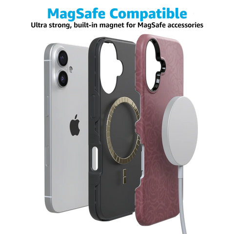 Bordeaux Rose | Moody Monochrome Case