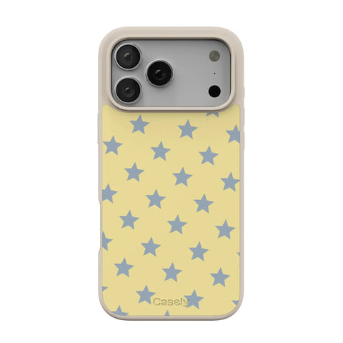 Shine Bright | Butter Yellow Stars Case