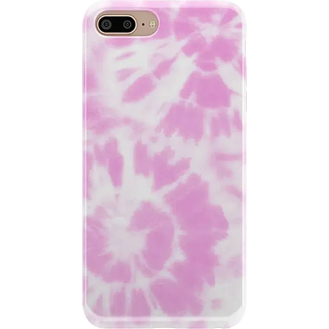 Down for Whatever | Light Pink Tie Dye Case