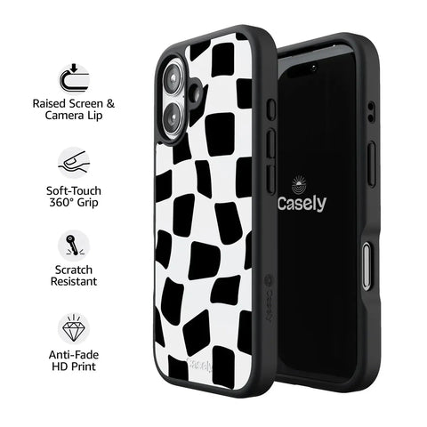 Funky Checkerboard | High Contrast Design Case
