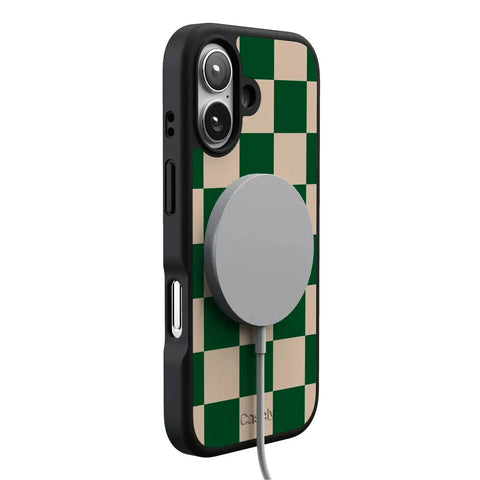 Fit Check | Green Checkerboard Case