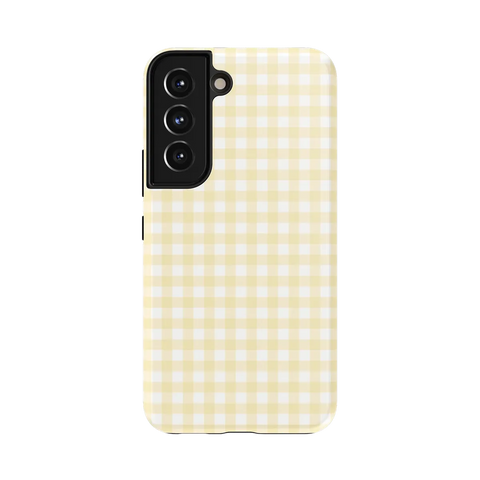 Pastel Picnic | Yellow Gingham Case