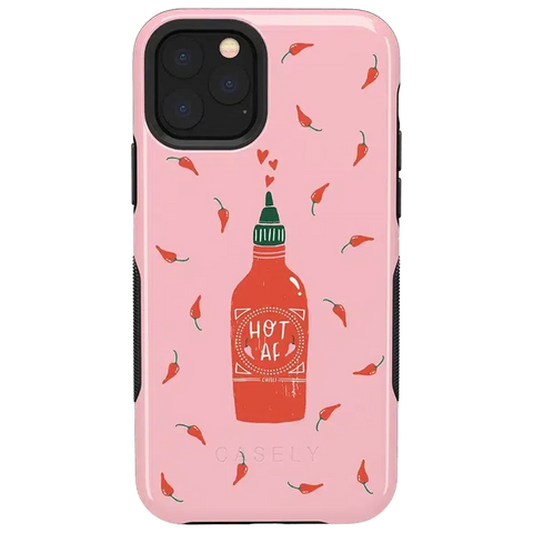 Spicy AF | Pink Chili Hot Sauce Case