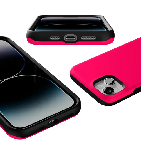 Think Pink | Solid Neon Pink Case