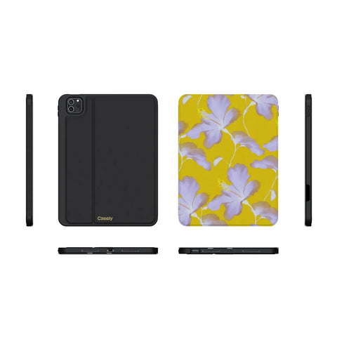 Hibiscus Haze | Painted Floral iPad Case
