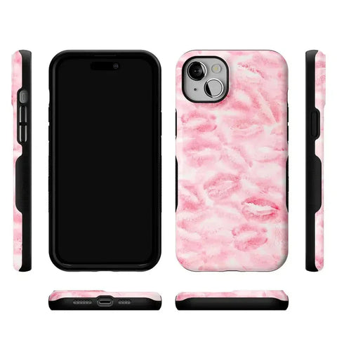 Sealed with a Kiss | Pink Lipstick Case