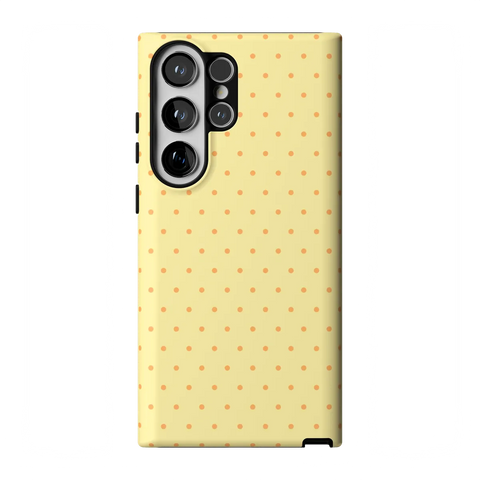 On the Dot | Yellow Polka Dot Case