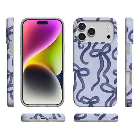 Love Me Knot | Blue Bow Case