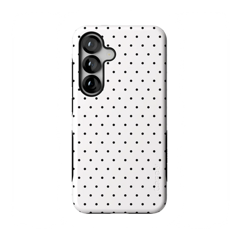 On the Dot | Black Polka Dot Case