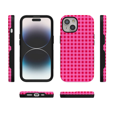 Sweet Jam | Hot Pink Gingham Case