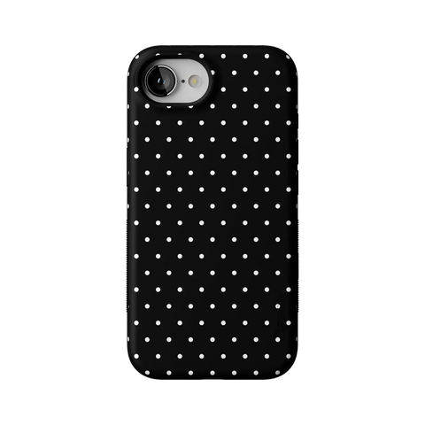 On the Dot | White Polka Dot Case