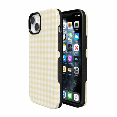 Pastel Picnic | Yellow Gingham Case