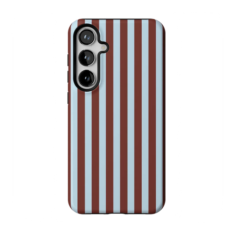 Sunday in Brooklyn | Blue Stripes Case