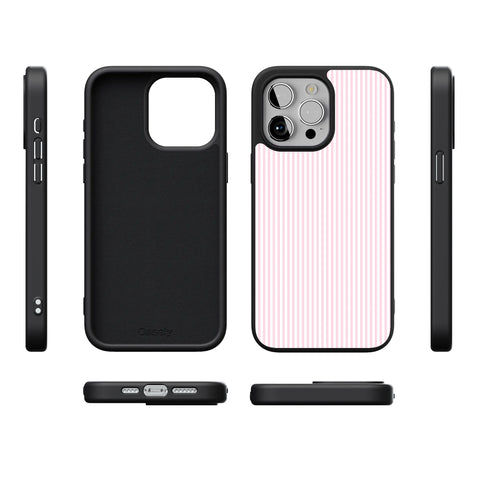 Stripes and the City | Light Pink Pinstripe Case
