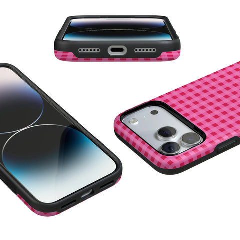 Sweet Jam | Hot Pink Gingham Case
