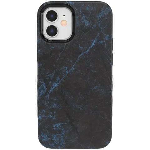 Midnight Marble | Black & Navy Case