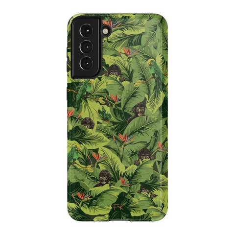 Sneaky Monkeys | Frida Kahlo Jungle Floral Case