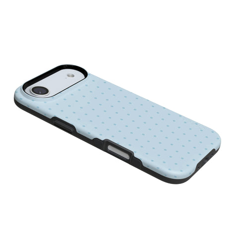 On the Dot | Blue Monochrome Polka Dot Case