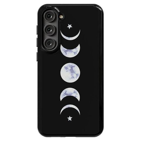 It's Just a Phase | Marble Moon Samsung Case