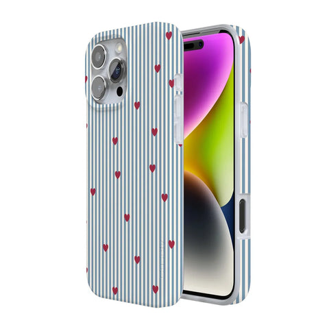 Love Lines | Blue Stripes Case