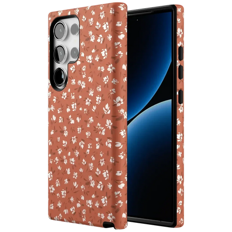 Mocha Meadow | Tiny Flowers Case