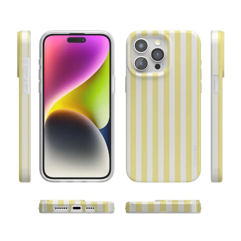 Butter Yellow Stripes | Sunday Best Case