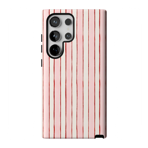 Pretty in Pastel | Blush Stripes Case